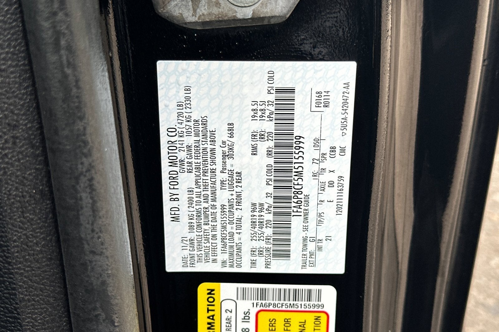 2021 Ford Mustang GT