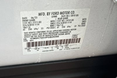 2023 Ford Explorer XLT