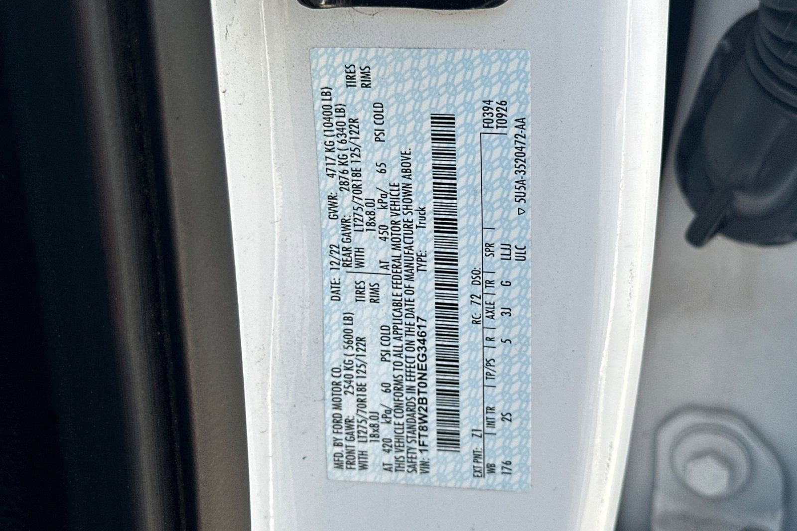 2022 Ford Super Duty F-250 SRW XL