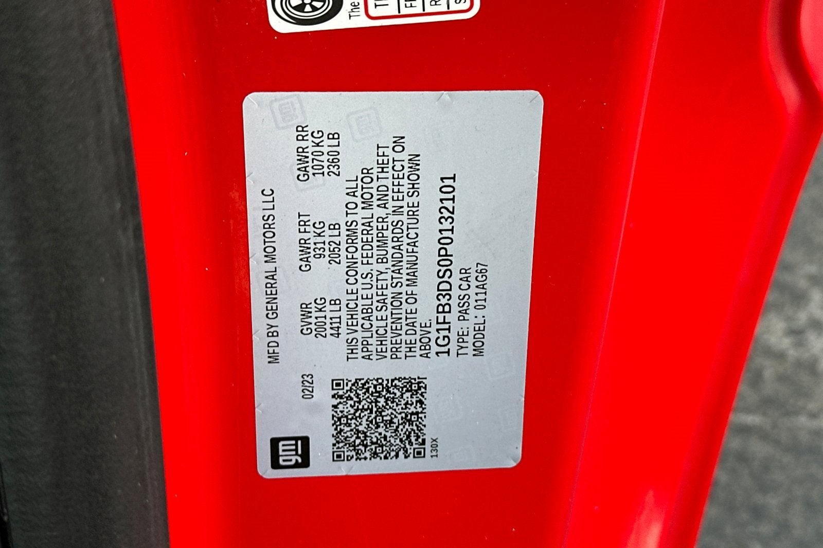 2023 Chevrolet Camaro 1LT