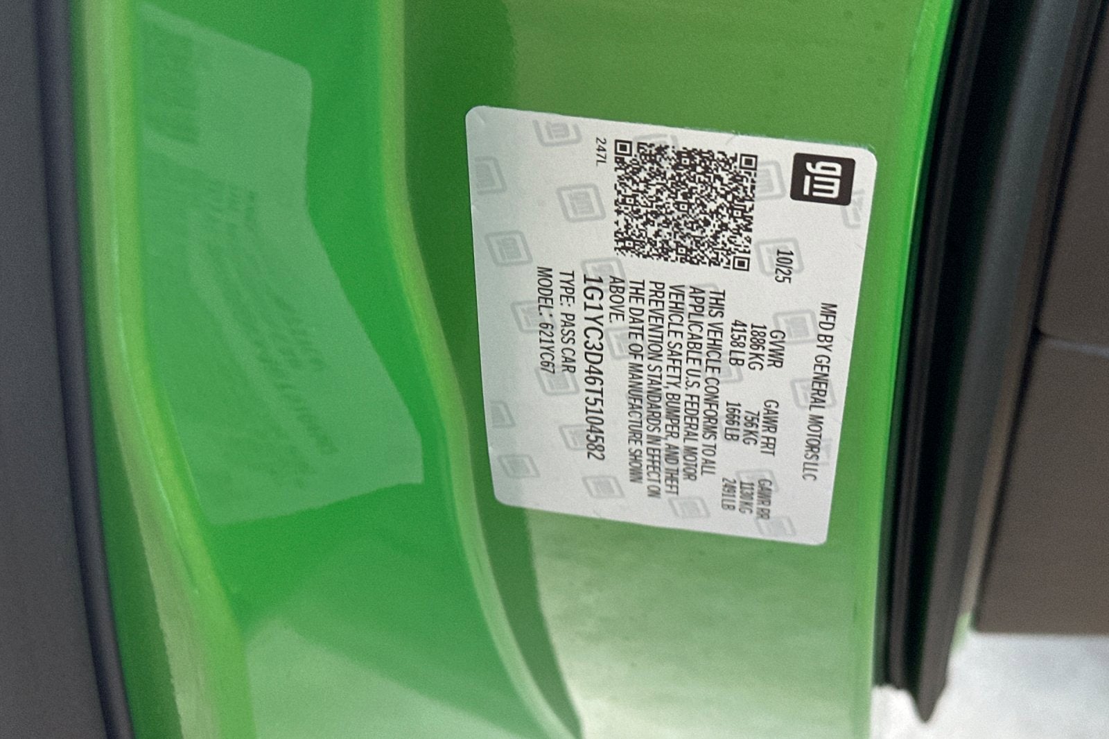 2026 Chevrolet Corvette Stingray 3LT