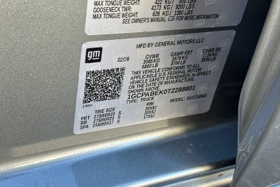 2026 Chevrolet Silverado 1500 Custom