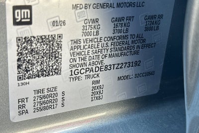 2026 Chevrolet Silverado 1500 RST