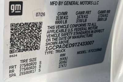 2026 Chevrolet Silverado 1500 RST