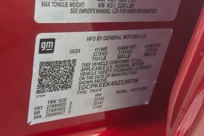 2025 Chevrolet Silverado 1500 RST