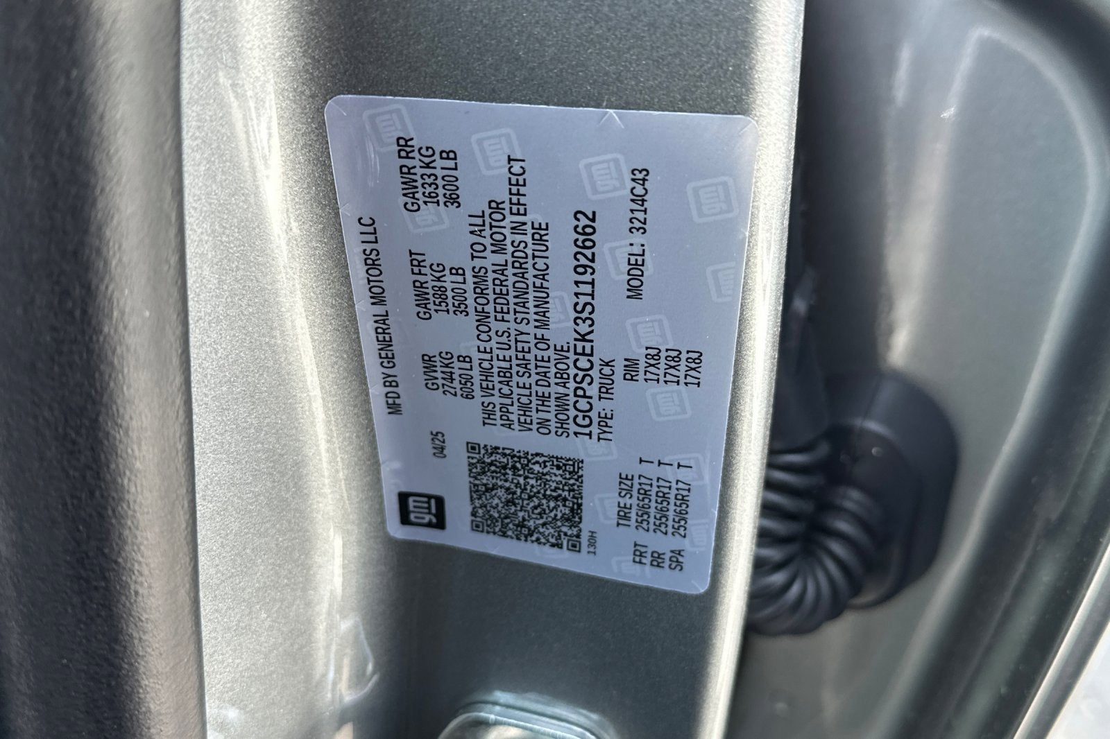 2025 Chevrolet Colorado WT/LT