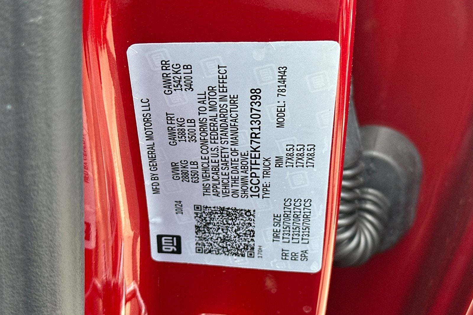 2024 Chevrolet Colorado ZR2