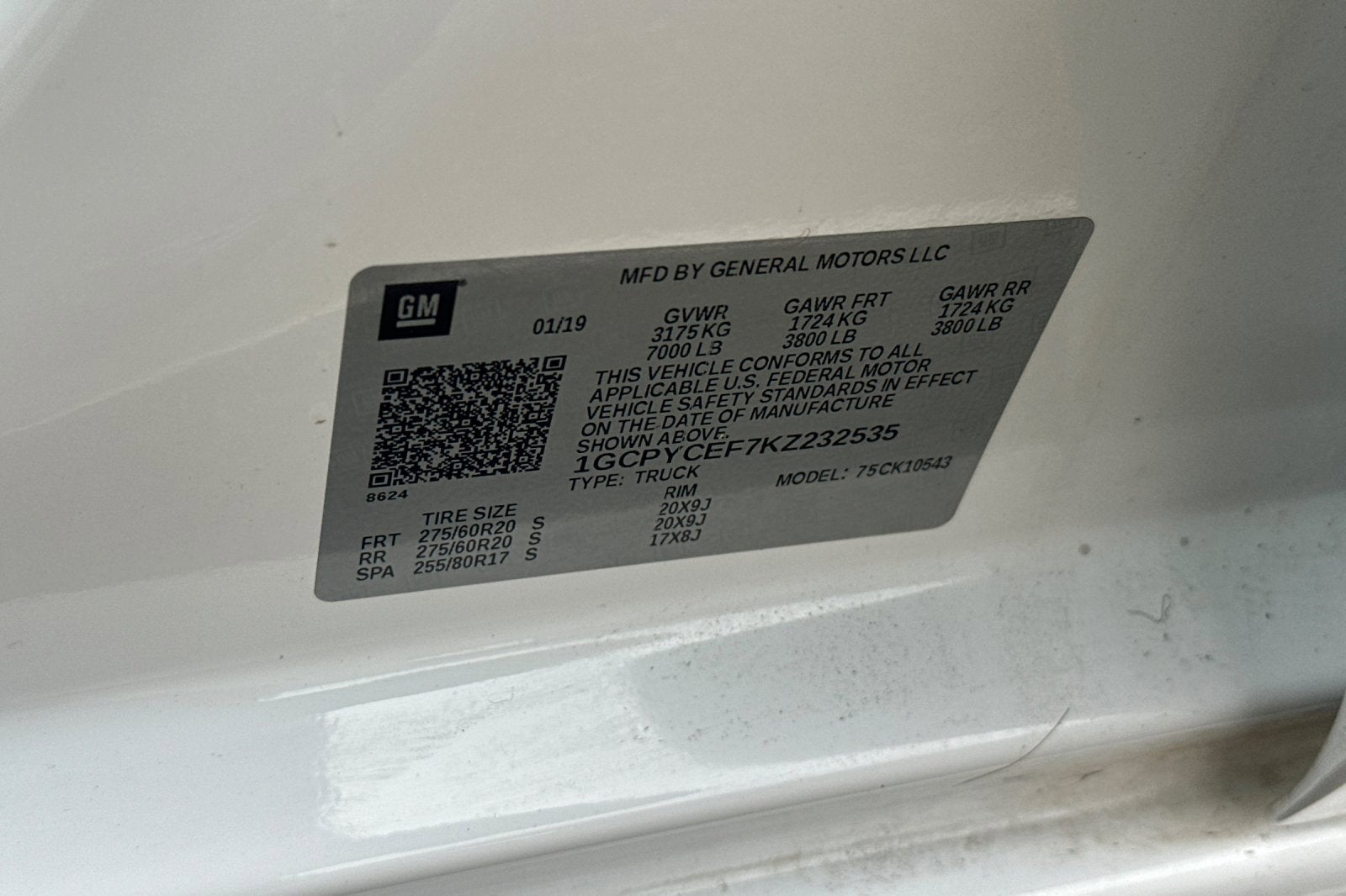 2019 Chevrolet Silverado 1500 Custom Trail Boss