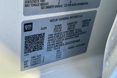 2025 Chevrolet Silverado 1500 LTZ