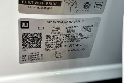 2026 Chevrolet Traverse LT