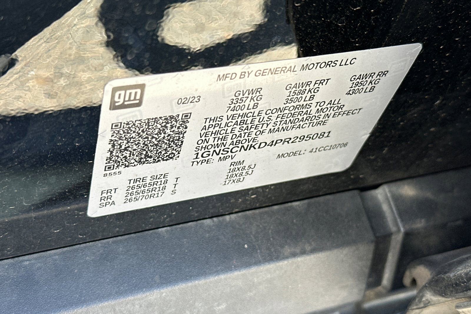 2023 Chevrolet Tahoe LT