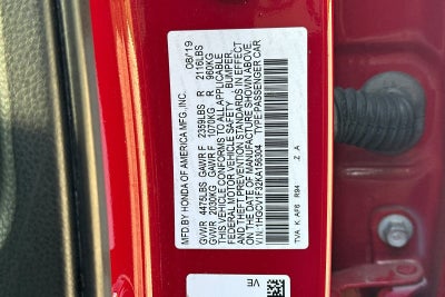 2019 Honda Accord Sedan Sport 1.5T