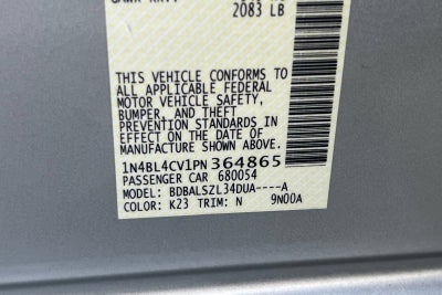 2023 Nissan Altima 2.5 SR