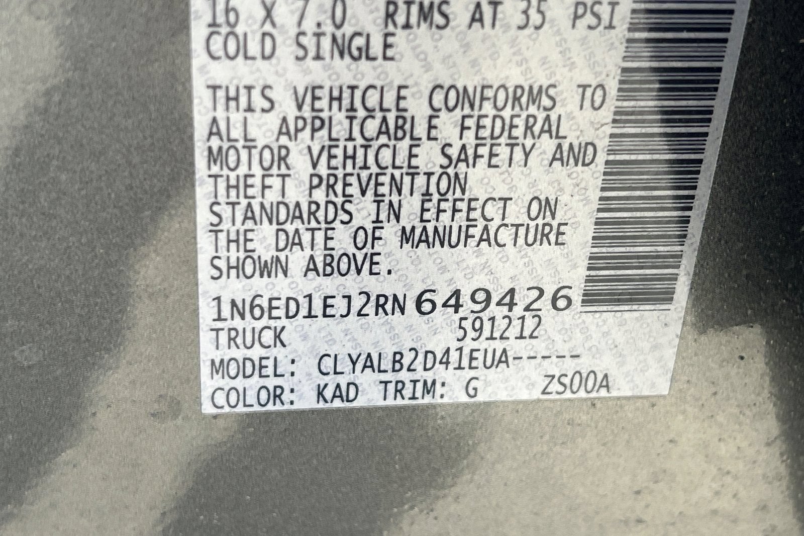 2024 Nissan Frontier SV