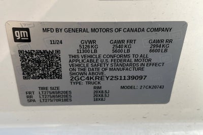 2025 Chevrolet Silverado 2500 HD High Country