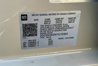 2026 Chevrolet Silverado 1500 RST