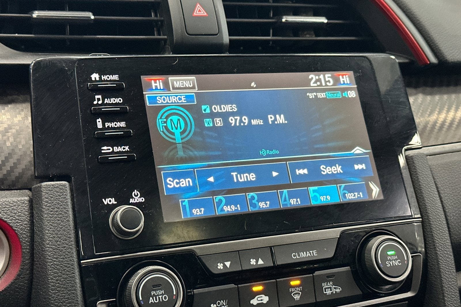 2020 Honda Civic Si Sedan Manual w/Summer Tires