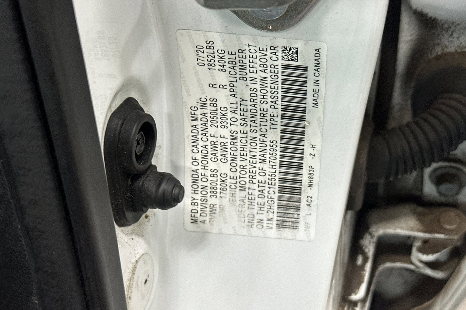 2020 Honda Civic Si Sedan Manual w/Summer Tires