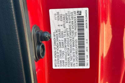 2020 Honda Civic Coupe LX