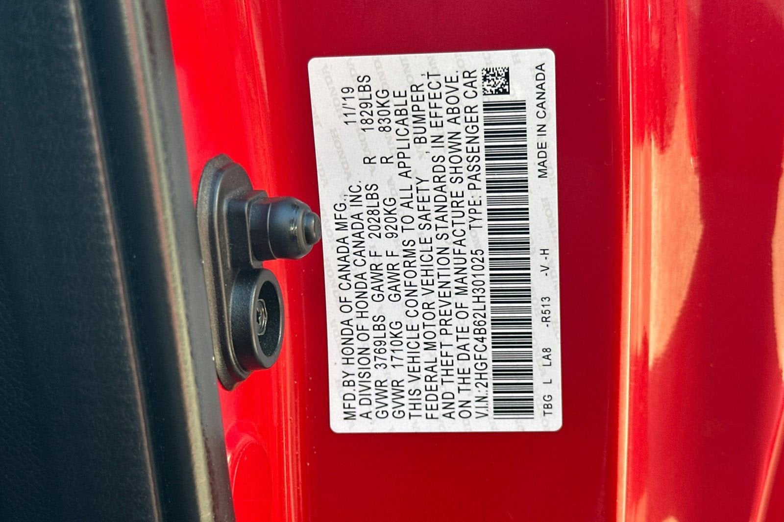 2020 Honda Civic Coupe LX