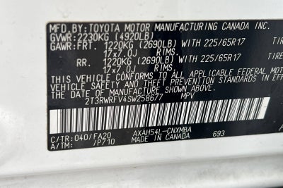 2025 Toyota RAV4 Hybrid XLE