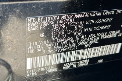 2021 Toyota RAV4 XLE