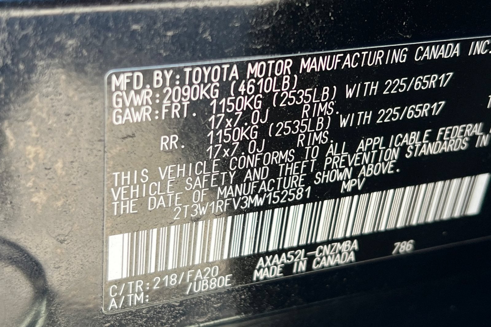 2021 Toyota RAV4 XLE