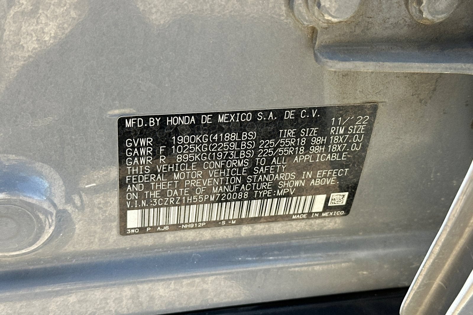 2023 Honda HR-V Sport