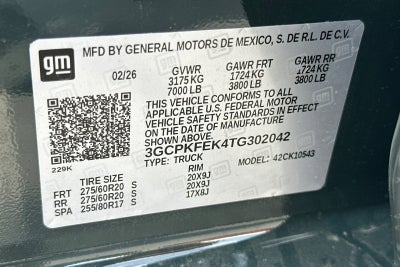 2026 Chevrolet Silverado 1500 LT Trail Boss