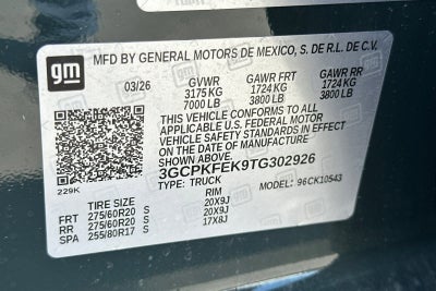 2026 Chevrolet Silverado 1500 LT Trail Boss
