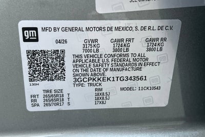 2026 Chevrolet Silverado 1500 LT (2FL)