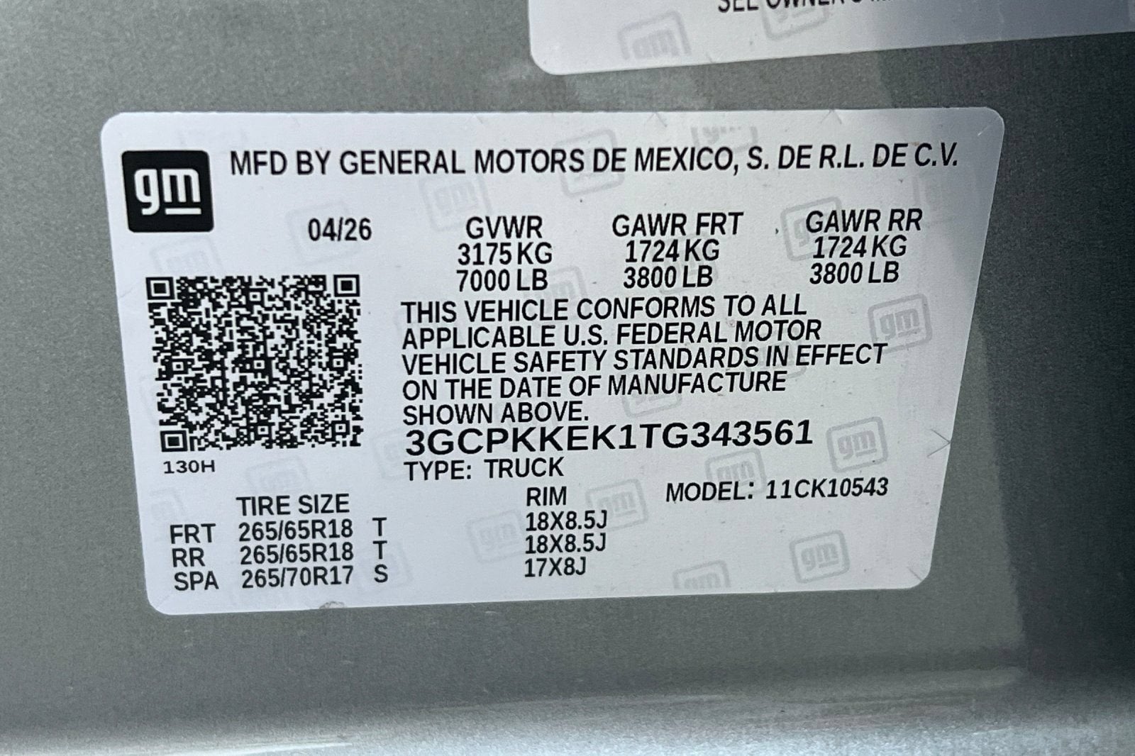 2026 Chevrolet Silverado 1500 LT (2FL)