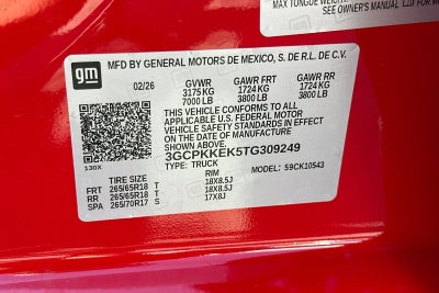 2026 Chevrolet Silverado 1500 LT (2FL)