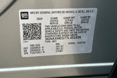 2026 Chevrolet Equinox LT