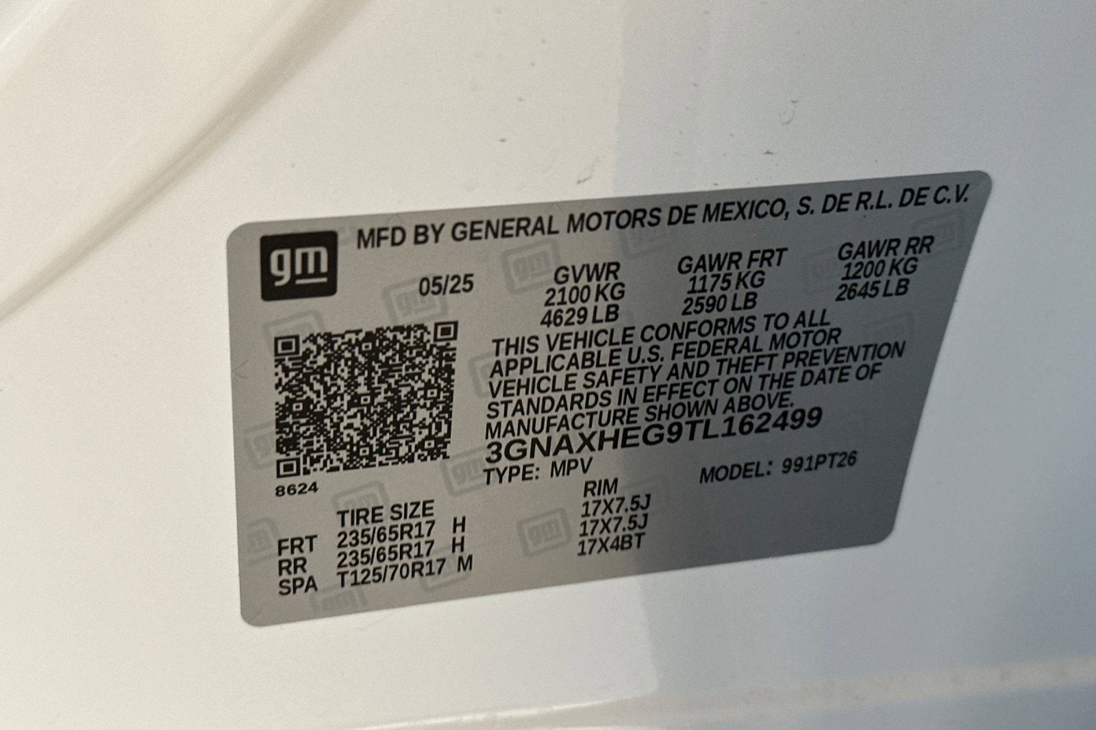 2026 Chevrolet Equinox LT