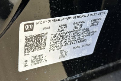 2026 Chevrolet Equinox RS