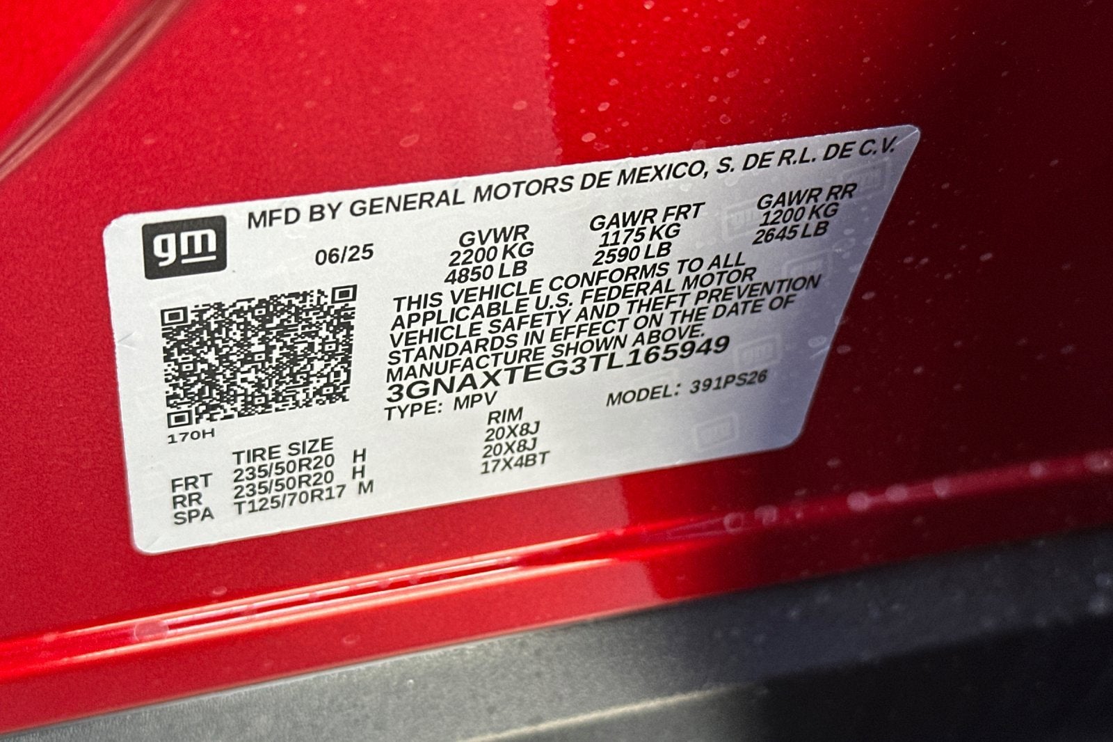 2026 Chevrolet Equinox RS