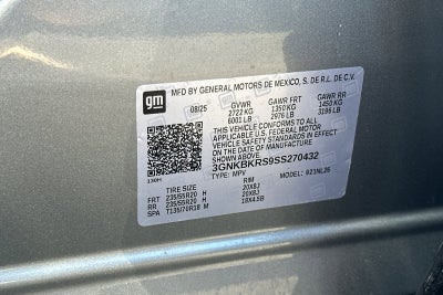 2025 Chevrolet Blazer RS