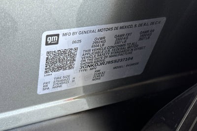 2025 Chevrolet Blazer EV RS