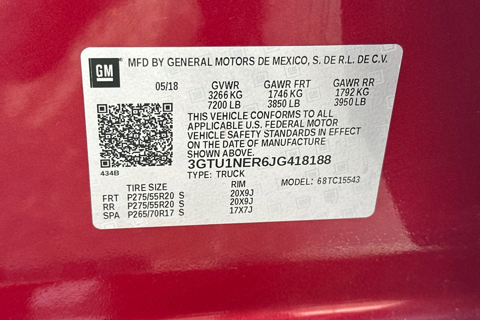 2018 GMC Sierra 1500 SLT
