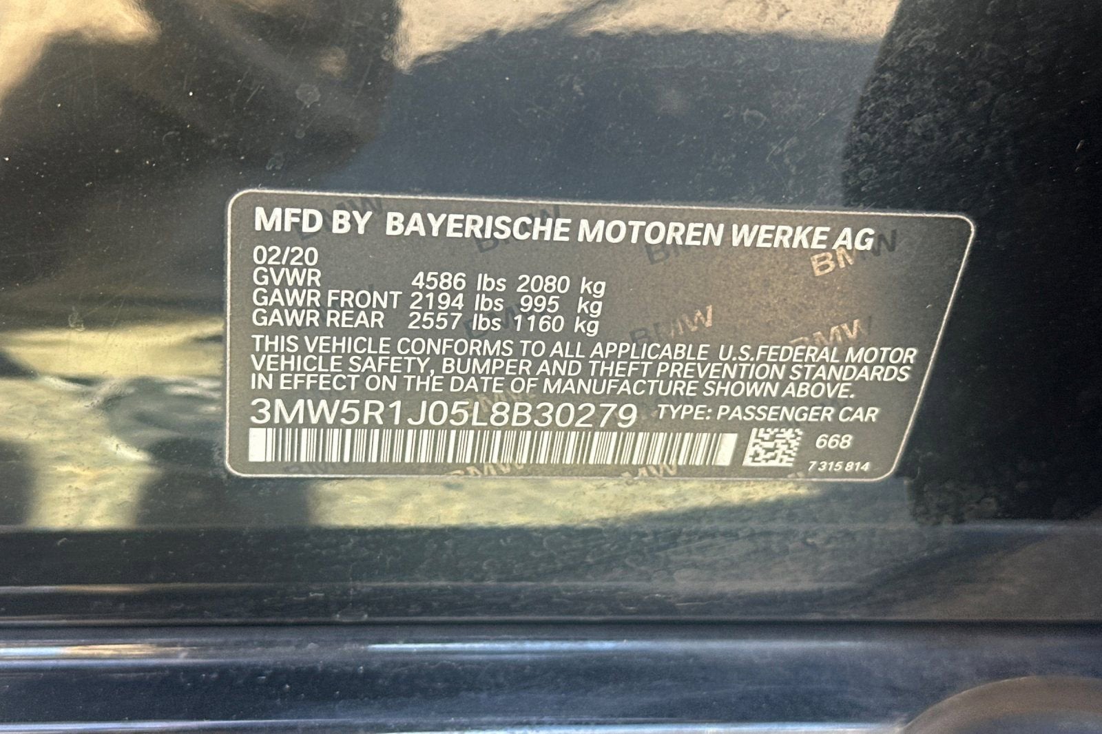 2020 BMW 3 Series 330i