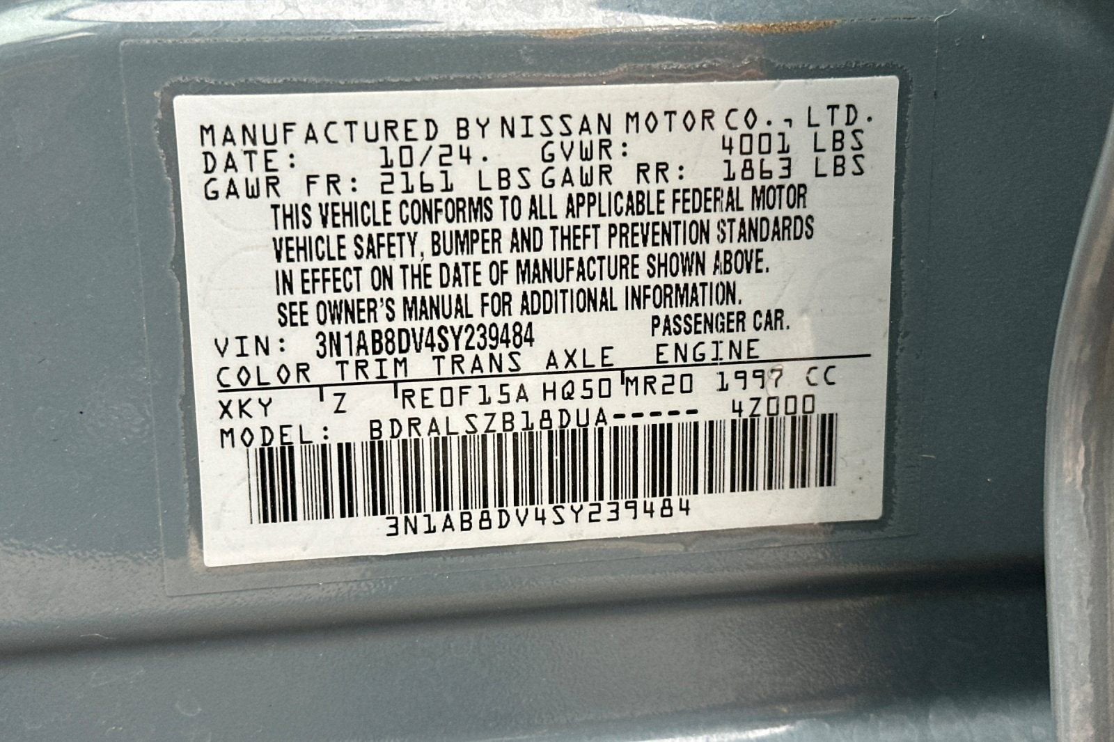 2025 Nissan Sentra SR