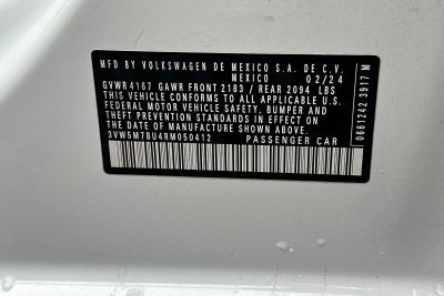 2024 Volkswagen Jetta S