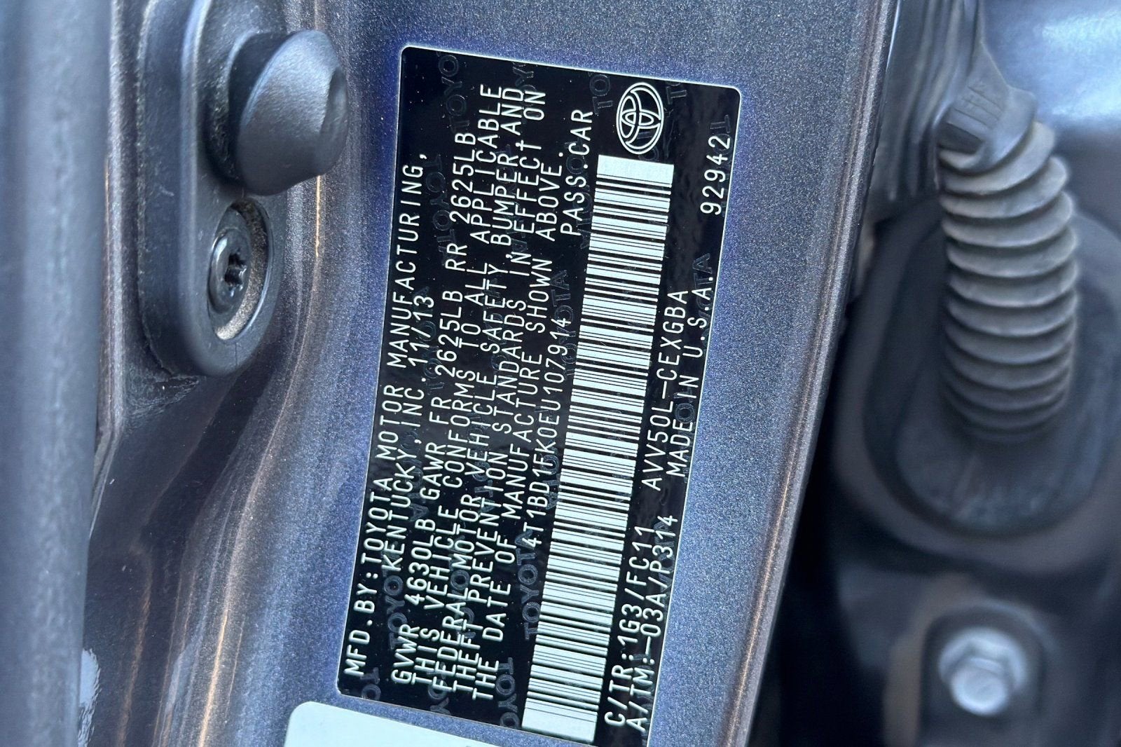 2014 Toyota Camry Hybrid LE