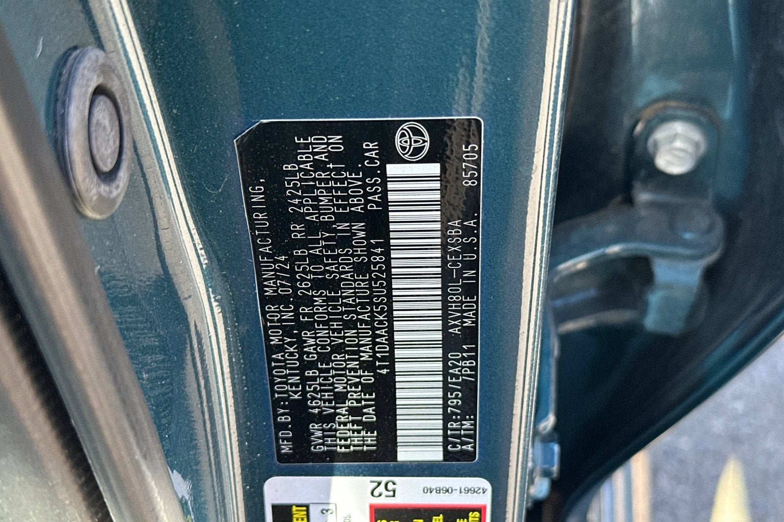 2025 Toyota Camry LE