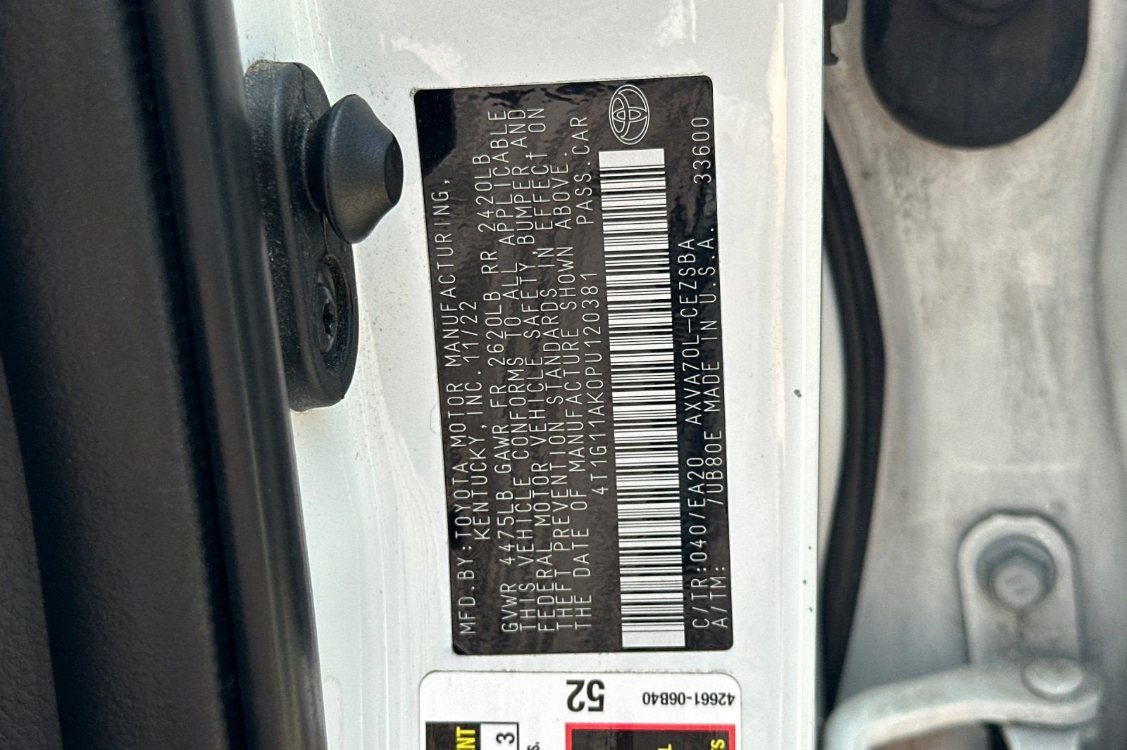 2023 Toyota Camry SE