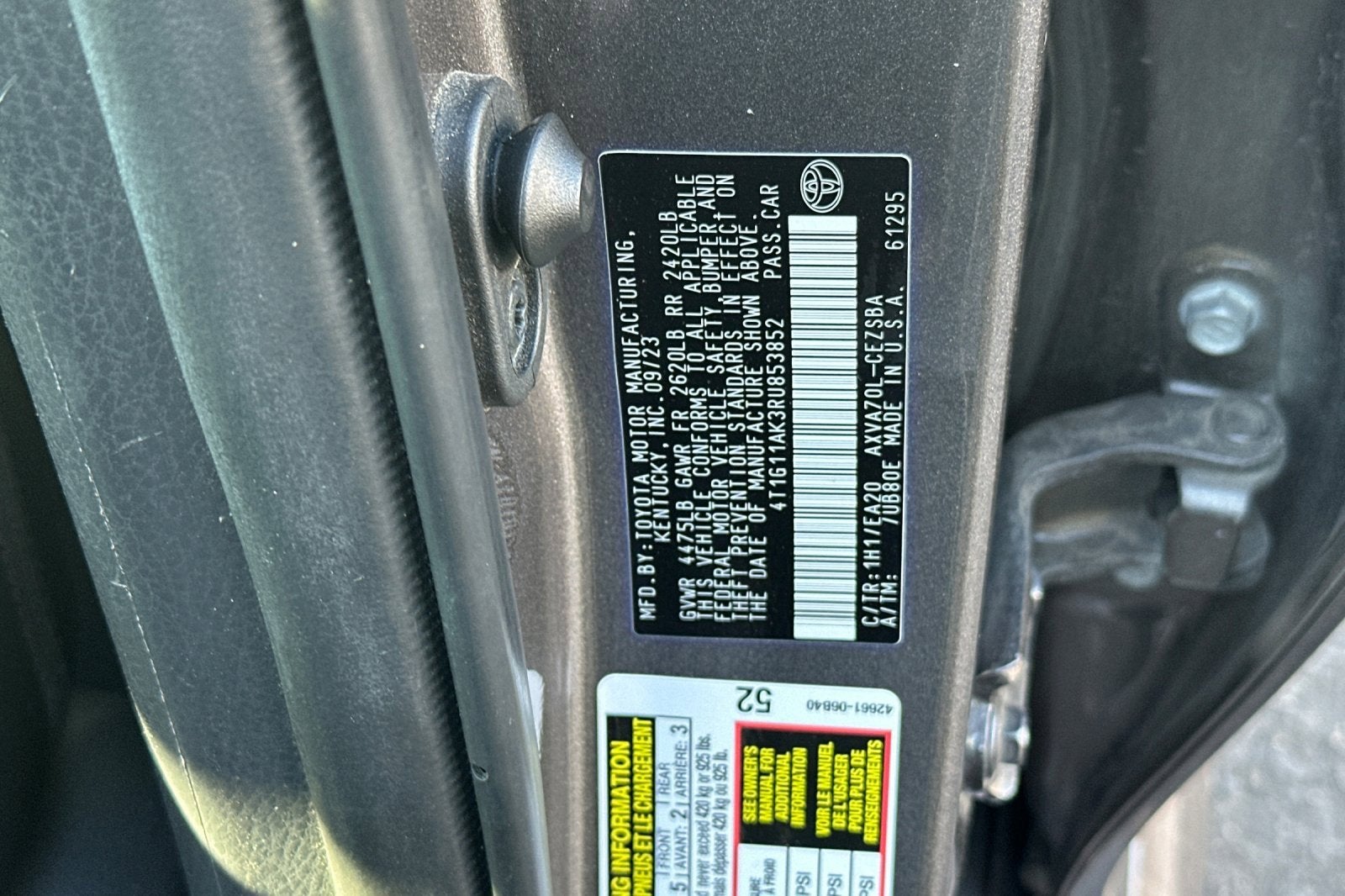 2024 Toyota Camry SE