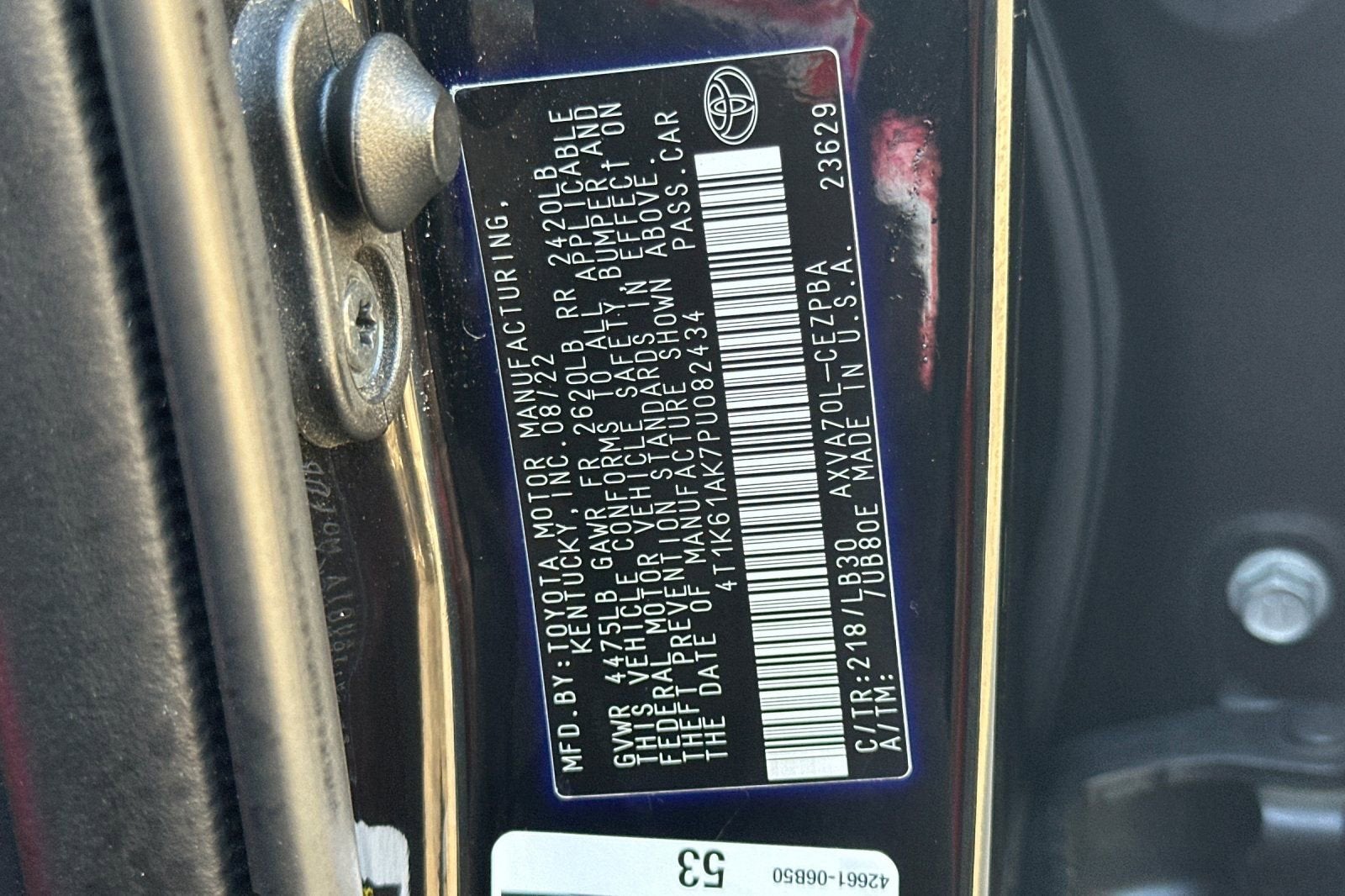 2023 Toyota Camry XSE