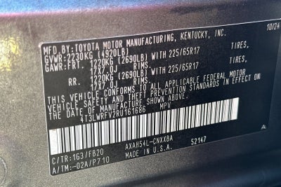 2024 Toyota RAV4 Hybrid LE
