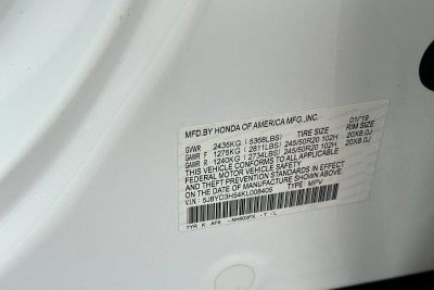 2019 Acura MDX w/Technology Pkg